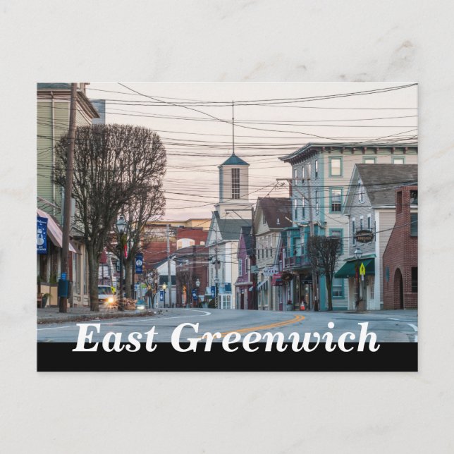 Postal East Greenwich RI (Anverso)