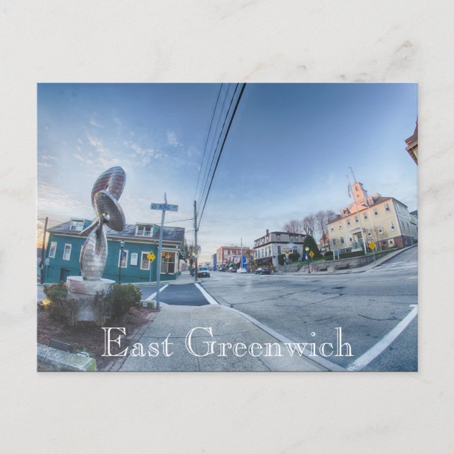 Postal East Greenwich RI (Anverso)