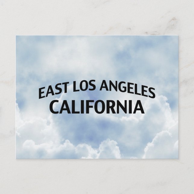Postal East Los Angeles California (Anverso)