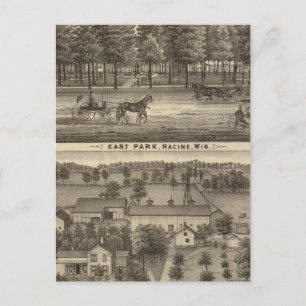 Postal East Park, Racine y Oakland Farm