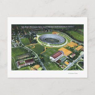 Postal East Rock Park View of the Pardee Rosa Garden