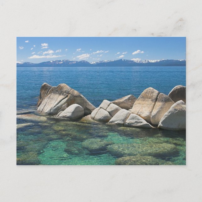 Postal East Shore Rocks, Lake Tahoe... (Anverso)