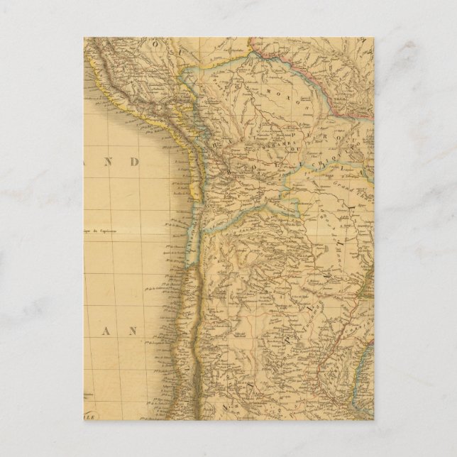 Postal EaSt. Sudamérica (Anverso)