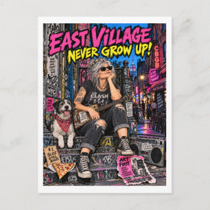 Postal East Village Nunca Crece