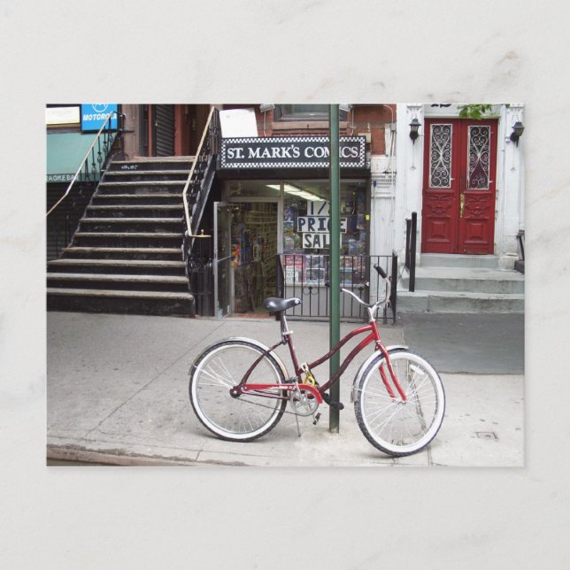 Postal East Village NYC (Anverso)