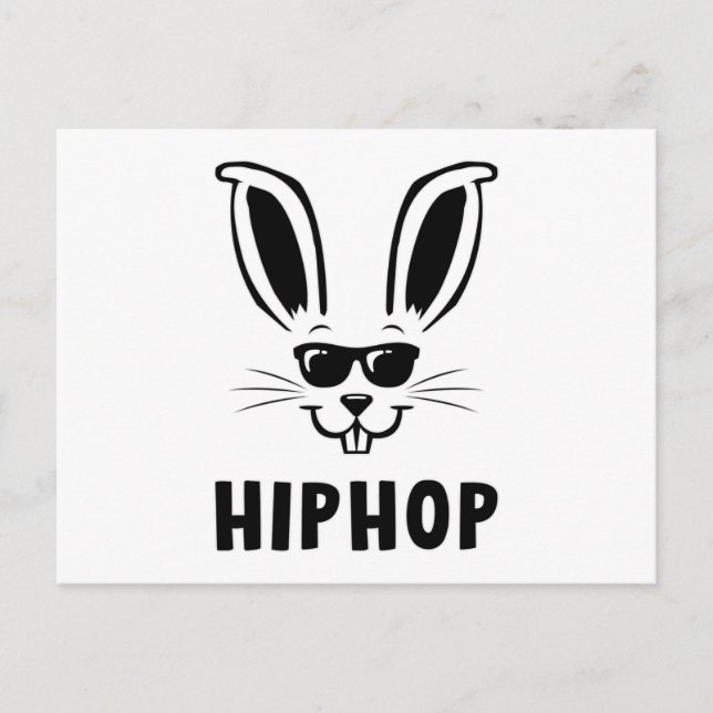 Postal Easter Bunny Eggs Primavera Huevo de Pascua Idea d (Anverso)