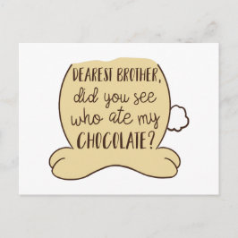 Postal Easter Cute Funny Cita Tipografía