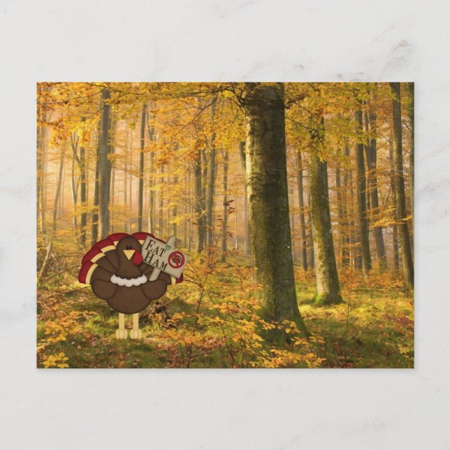 Postal Eat Ham Not Turkey (Anverso)