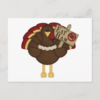 Postal Eat Ham Not Turkey