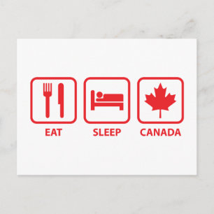 Postal Eat Sleep Canada