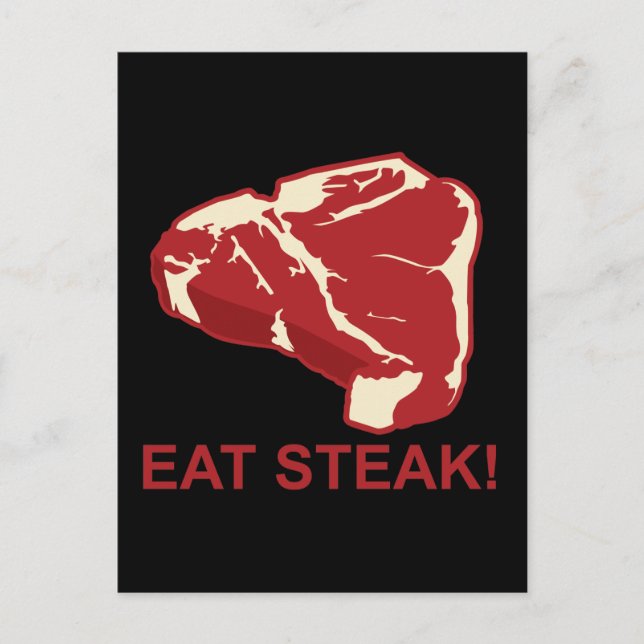 Postal Eat STeak (Anverso)