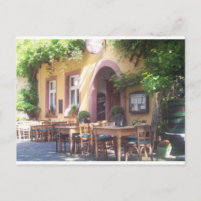 Postal eathouse acogedor (Anverso)