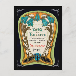 Postal Eau de Toilette Doubigny Paris