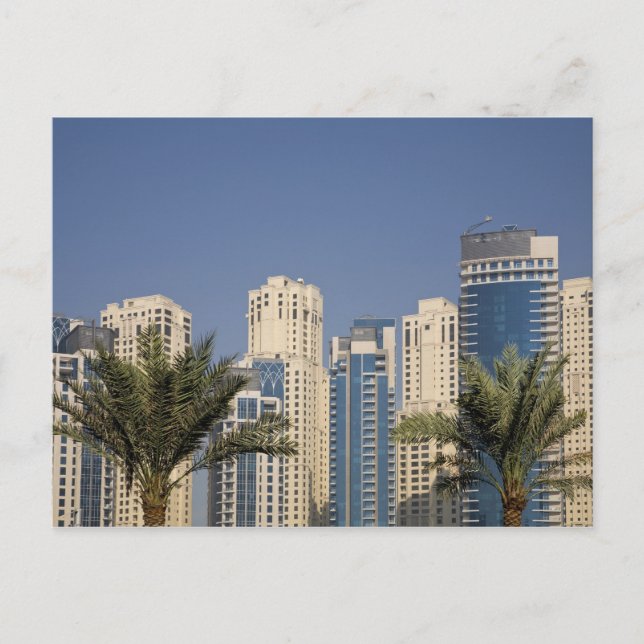 Postal EAU, Dubai. Torres de Jumeirah Beach Residence (Anverso)