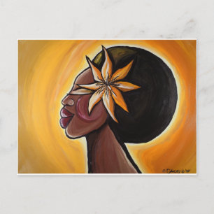 Postal Ebony Postcard
