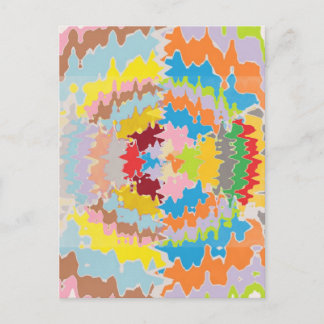 Postal EBR Colores arcoiris: balance energético