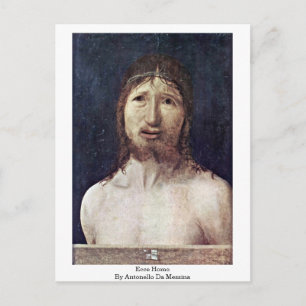 Postal Ecce Homo De Antonello Da Messina