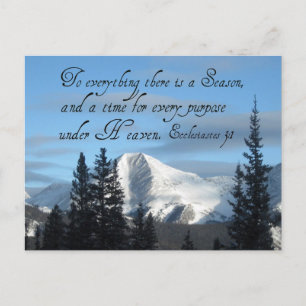 Postal Ecclesiastes 3:1