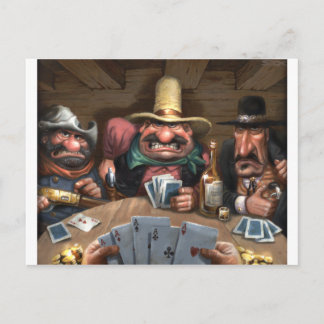 Postal ¡Echemos un vistazo a esas cartas!