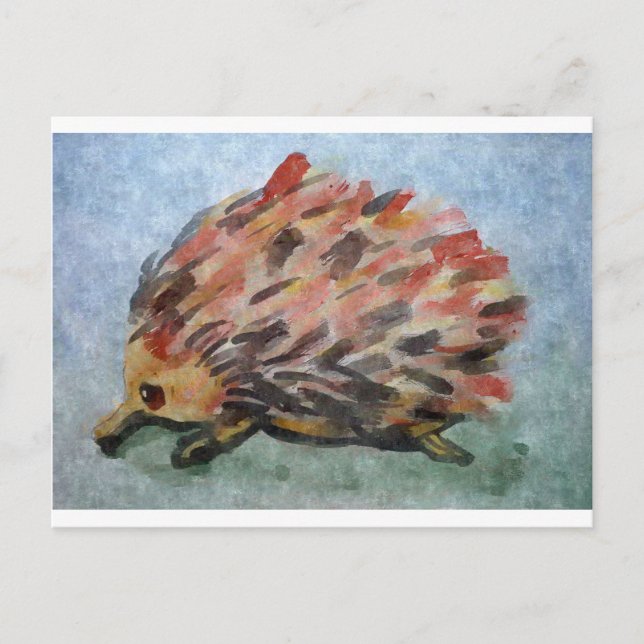 Postal echidna australiana (Anverso)