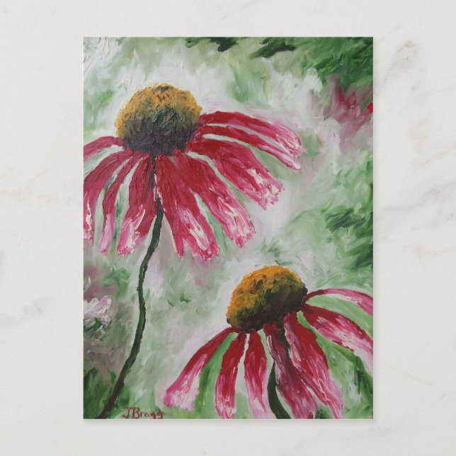 Postal Echinacea (Anverso)