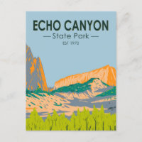 Echo Canyon State Park Nevada Vintage