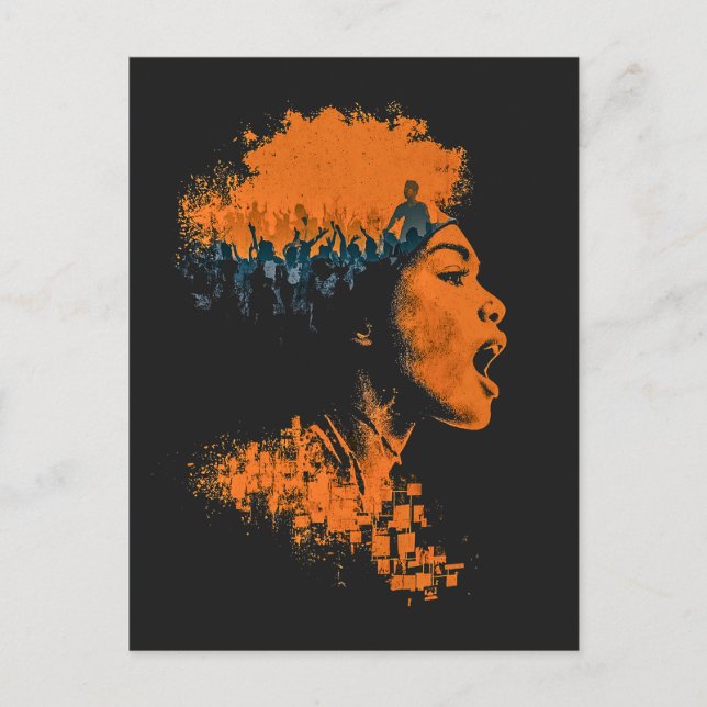 Postal Echo of the Crowd (Anverso)