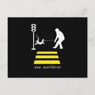 Postal Echse Ausfhren Programmierer Coder Programmer Gift