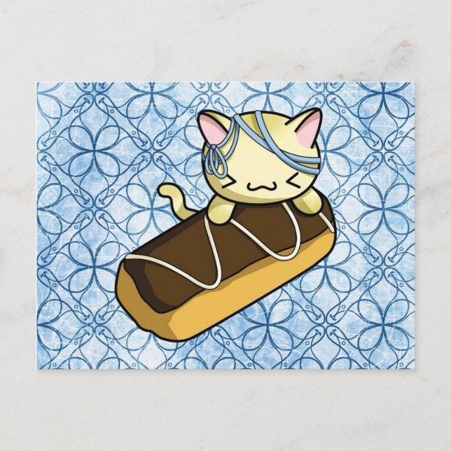 Postal Eclair Kitty (Anverso)