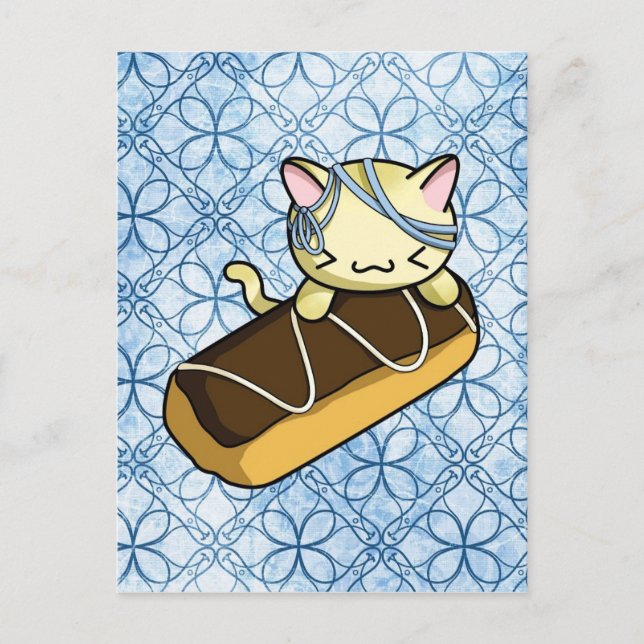 Postal Eclair Kitty (Anverso)