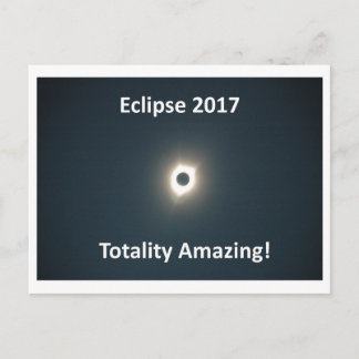 Postal Eclipse 2017 - Asombroso total - Imagen original