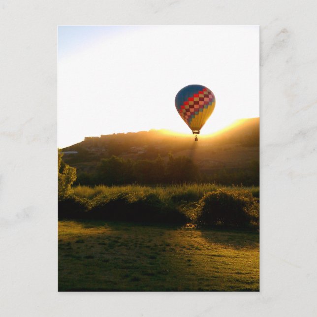 Postal eclipse de globo (Anverso)