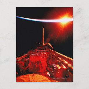 Postal Eclipse desde el espacio