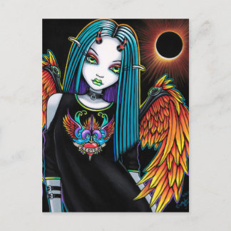 Postal Eclipse Little Rainbow Devil Angel