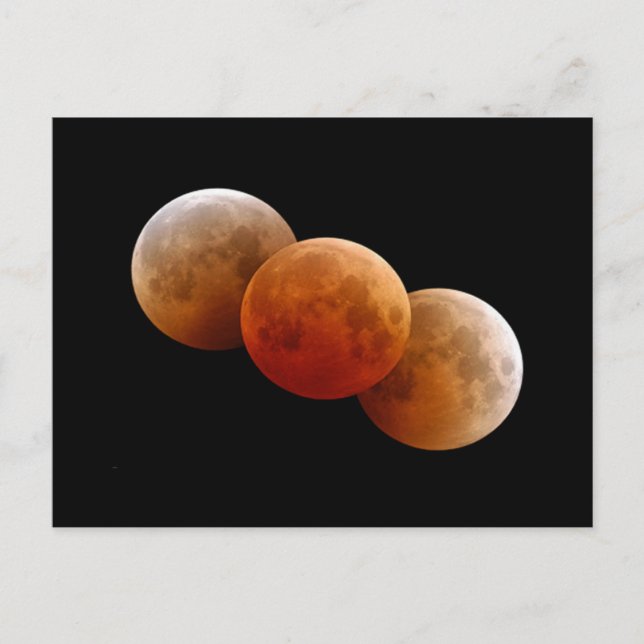 Postal Eclipse lunar (Anverso)