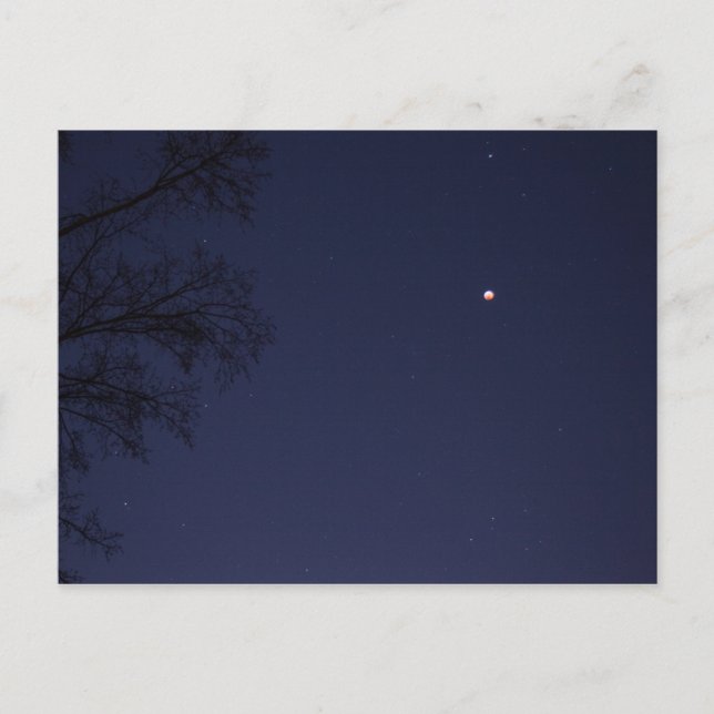 Postal Eclipse lunar del 20 al 21 de enero de 2019, Ohio (Anverso)