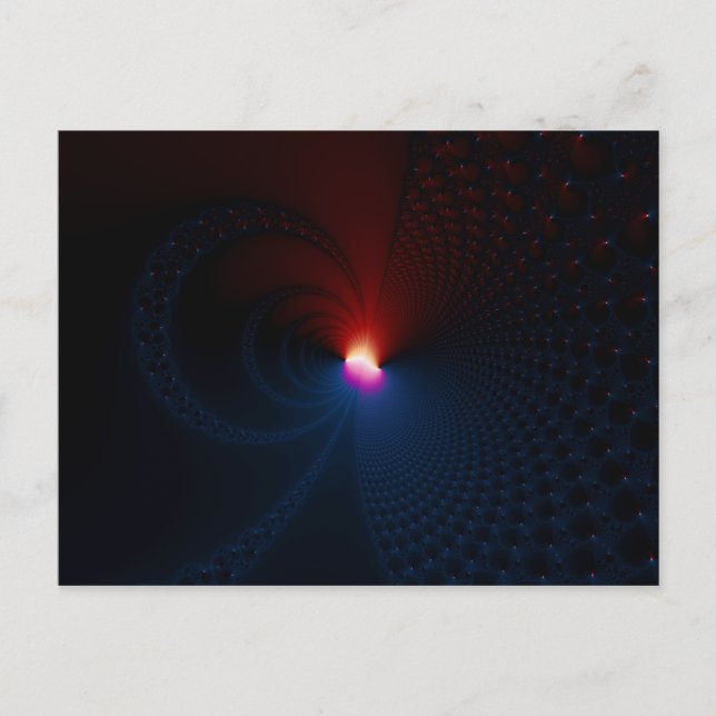 Postal Eclipse Lunar - Fractal (Anverso)