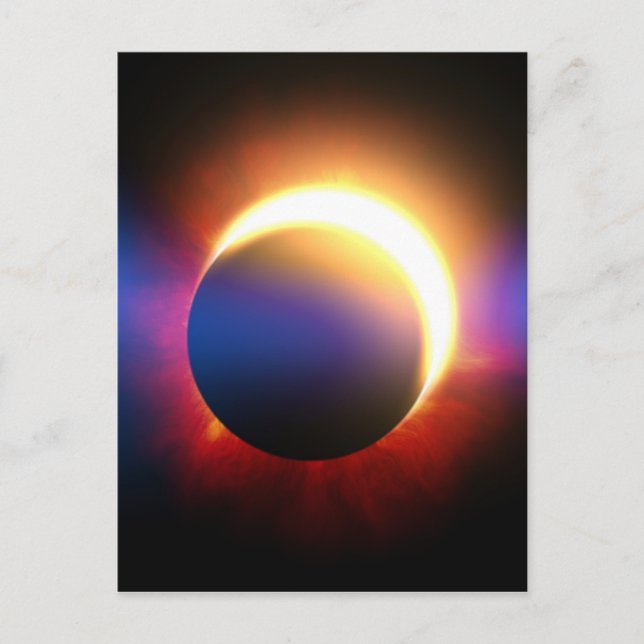 Postal Eclipse solar (Anverso)