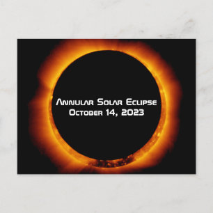 Postal Eclipse solar anual de 2023