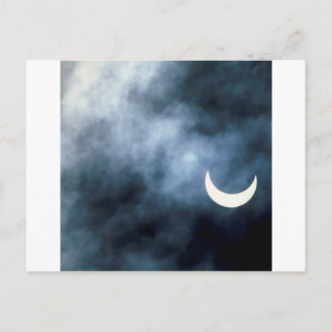 Postal Eclipse solar cielo de Joshua Tree California