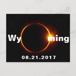Postal Eclipse solar de Wyoming