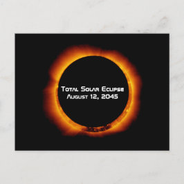Postal Eclipse solar total de 2045