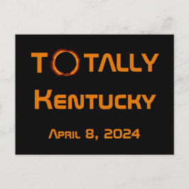 Postal Eclipse solar total de Kentucky 2024