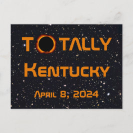 Postal Eclipse solar total de Kentucky 2024