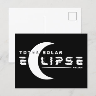 POSTAL ECLIPSE TOTAL DE SOL 2024