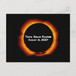 Postal Eclipse Total de Sol del Siglo 2027