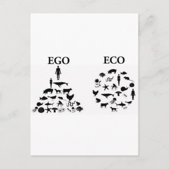 Postal Eco vs Ego (Anverso)