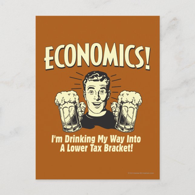 Postal Economía: Beber un soporte impositivo más bajo (Anverso)