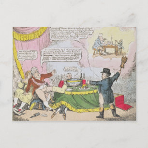 Postal Economía', publicada por Johnston, Londres