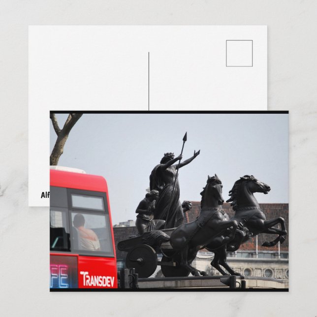 Postal Ecos de Hierro (Anverso / Reverso)
